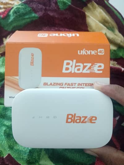 New Ufone Blaze 4G + 120GB Internet Package Active | 1 Day Used
