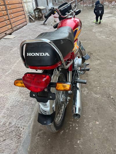 Honda CD70 Applied for