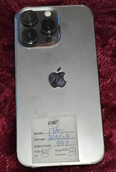 iphone 13 pro official pta 256 10/10