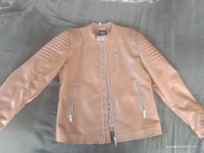 Men leather jacket