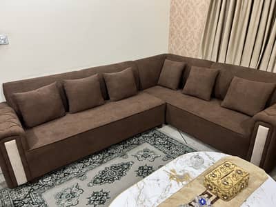 6 Seater L Shaped Sofa