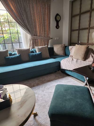 slightly used LShape sofa