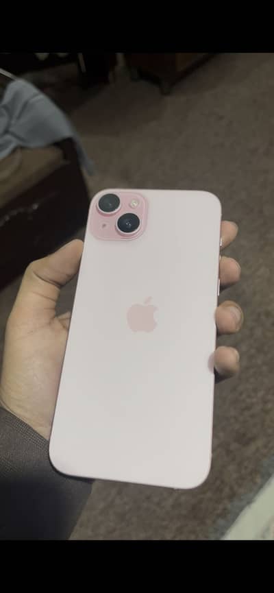 Iphone 15 plue pink 128 gb 96 health
