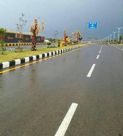 One Kanal Corner Plot In N Block Main Boulevard For Sale In New City Phase 2 Wah Cantt