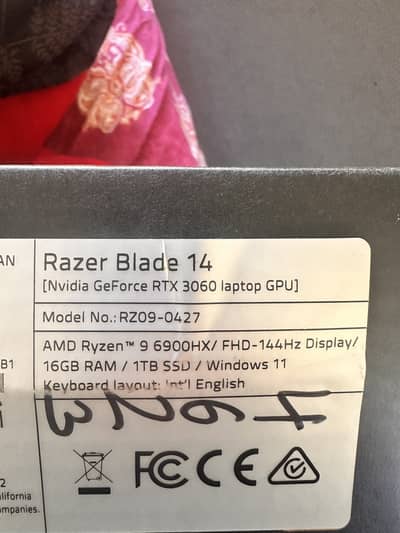Razer Balde 14 near new only used under 10 times