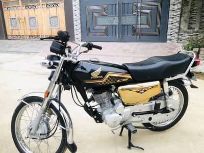 Honda Cg 125 2024 gold Edition