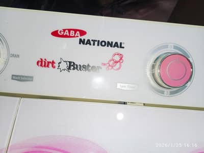 Gaba national washing machine twin tub model number GNW-1717