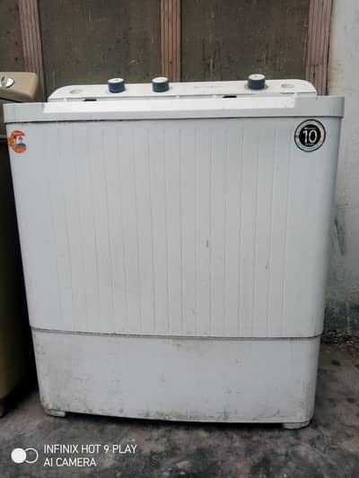 super Asia washing machine plus dryer