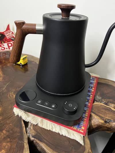 V60 Brew time kettle for coffee brewing equipment