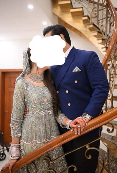 Custom Made Bridal Walima Dress
