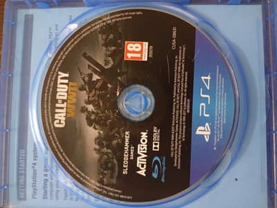 Call of duty world war 2 (cover is change)