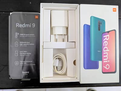 Redmi 9 Complete Box 10/10Condition