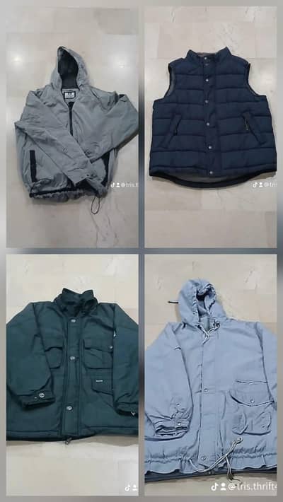 4 jackets at very cheap price