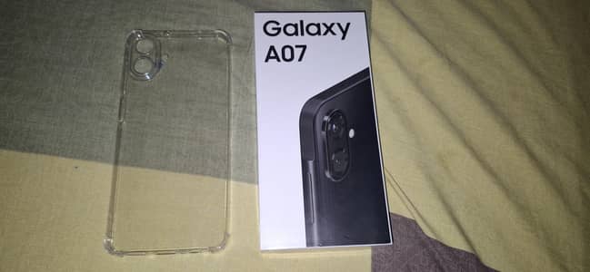 Samsung A07 new open box non active 4/64