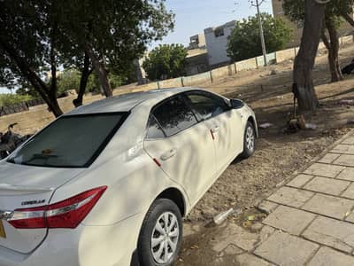 Corolla xli 2015 registered 2016