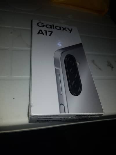 Galaxy A17 8/256box pack not opened