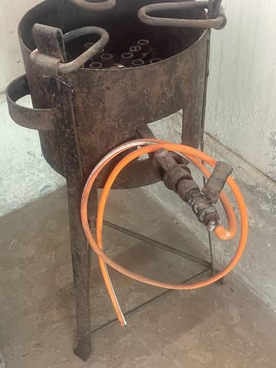 pure iron stand chapati chula