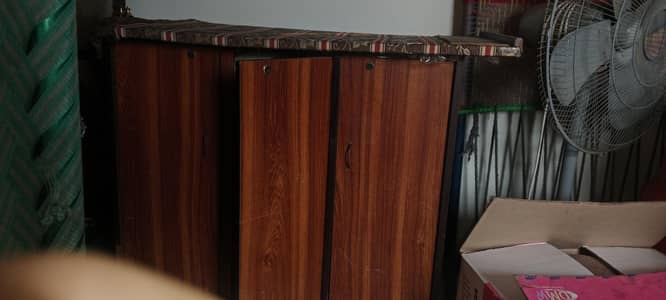 Wooden Ironing stand is for sale