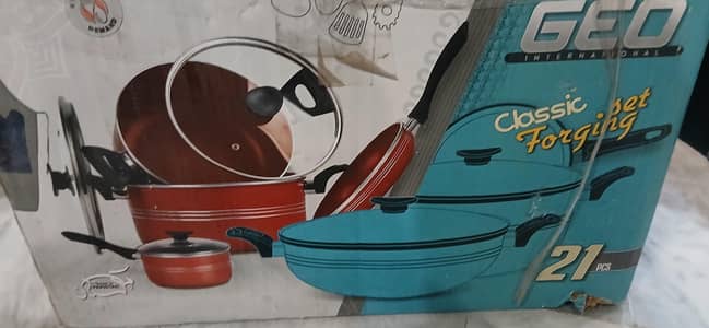 Non stick forging set