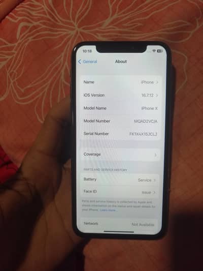 iPhone x 64gb