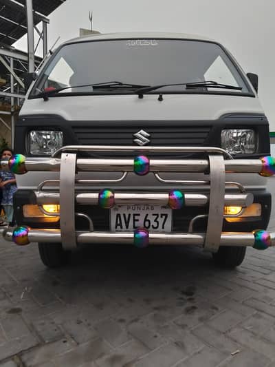 Suzuki bolan white color 2024 model