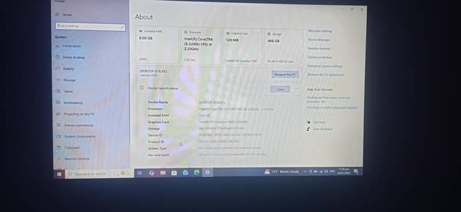 Dell I5 5th generation laptop good in using smooth HDD hard ha 500 GB
