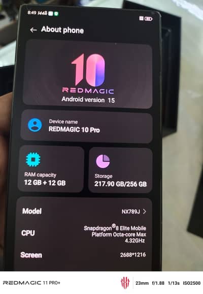 Red Magic 10 pro