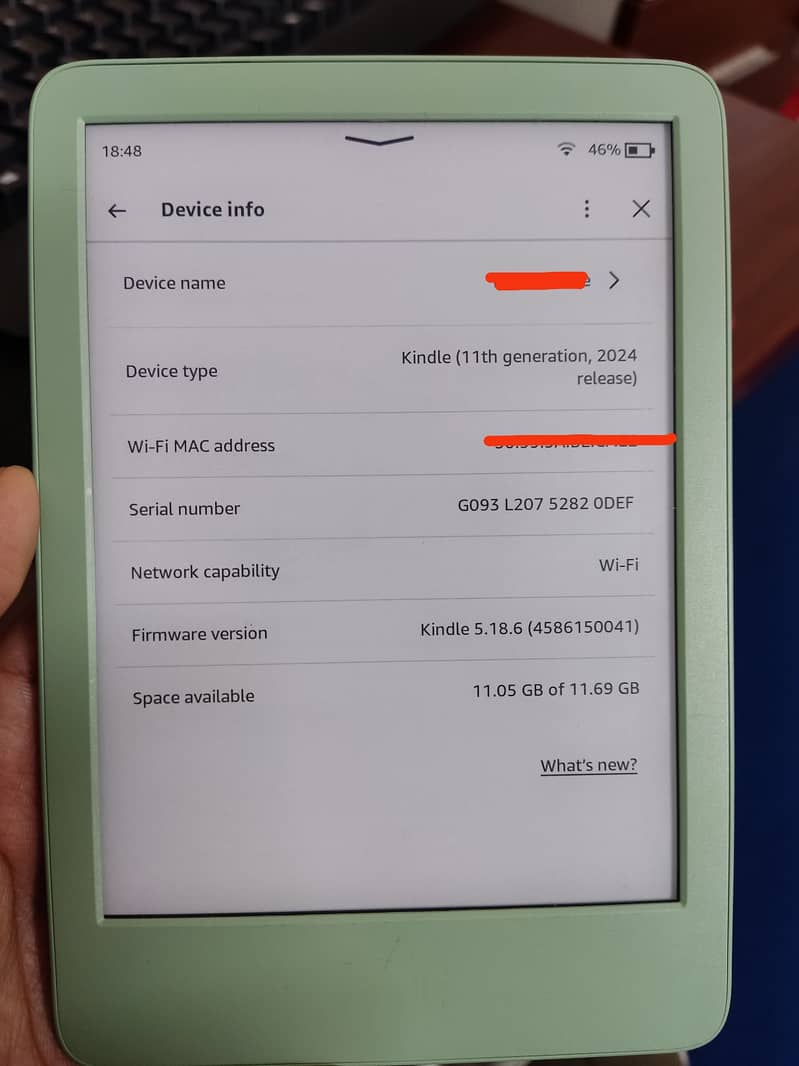 Amazon kindle 11 gen basic 1