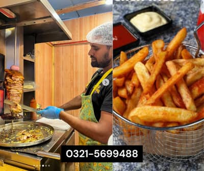 Shawarma & French Fries Karigar ki zarorat hai - Chef Needed