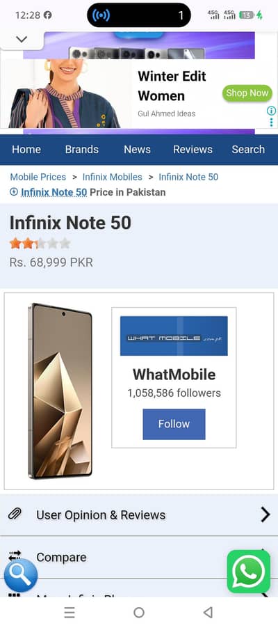 infinix note 50