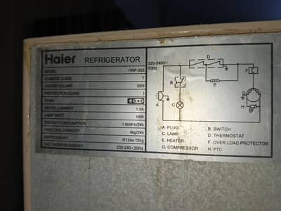 HAIER REFRIGERATOR  FOR SALE