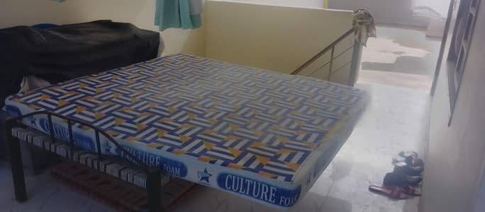 culture foam mattress for sell in good condition .