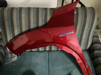 Vezel fender red