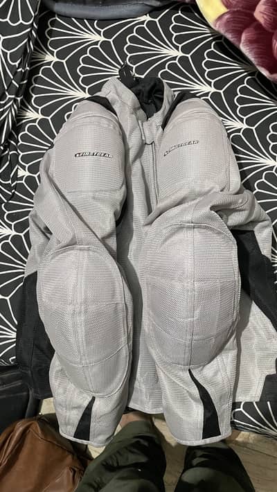 First gear padded motorcycle jacket