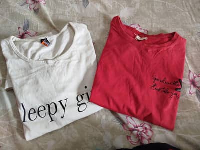 PRELOVED T SHIRT & TIGHT~