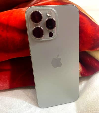 iPhone 15 Pro Max - PTA (256GB) – Genuine, Neat & Ready to Use