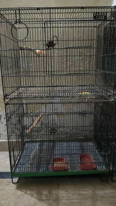 2 Portion Foldable Cage are Available For Sale.