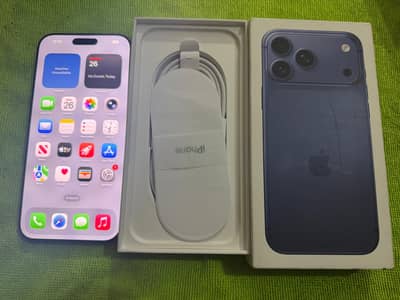 I phone 17 pro max 256 GB factory unlocked UK model