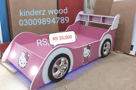 Ready stock,car shape beds for kids, 6 by 3 feet,