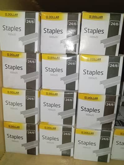 Dollar Staples 24/6 20packed 1Box Available