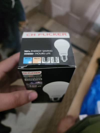 12 watt Led bulb or boxes excellent quality