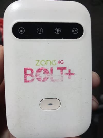 Zong bolt 4g +