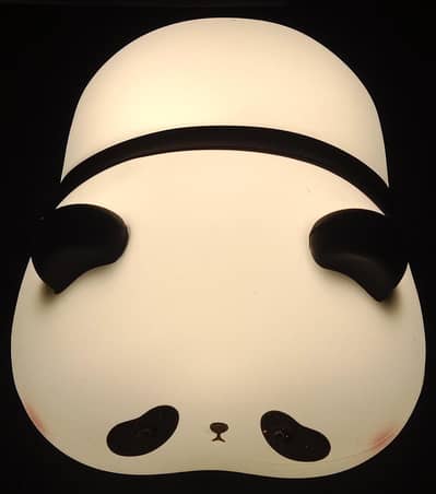 Silicon Cute Panda, Rabbit and Unicorn Multicolor LED Night Light Lamp