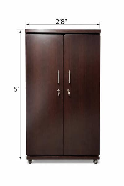 Premium Wooden Wardrobe / Cup Board-2 doors