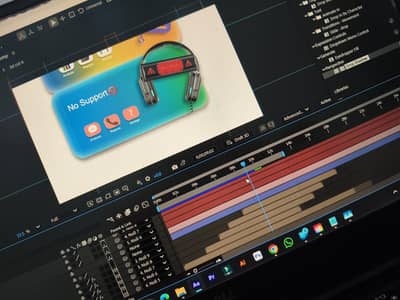 I am a professional video editor and Motion Graphics Editor