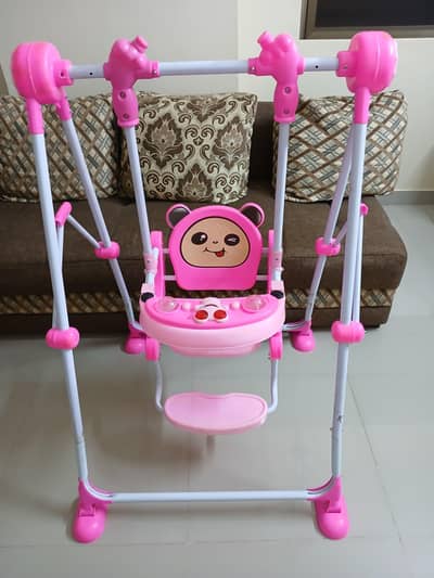 Baby Swing Pink Colour - New