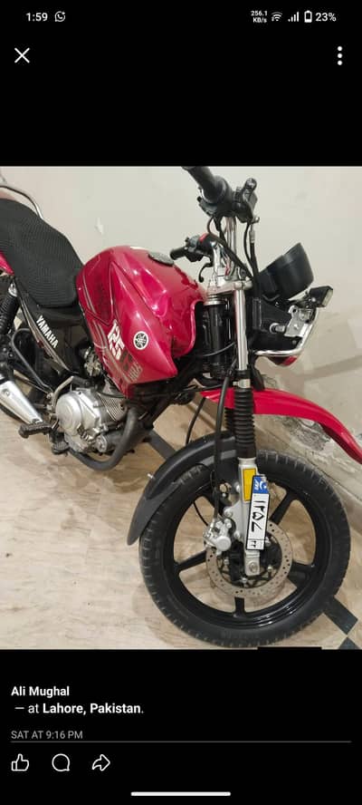 Yamaha ybr 125G 22/24