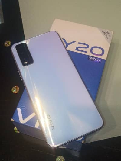 vivo y20 PTA approved with box 10/10 condition with All accessories