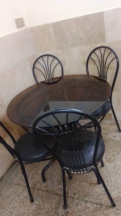 Dining table with 4 chairs