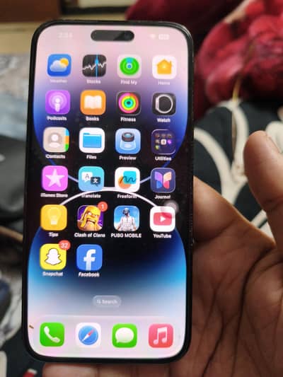 iPhone 14 pro max jv sim  128 gb